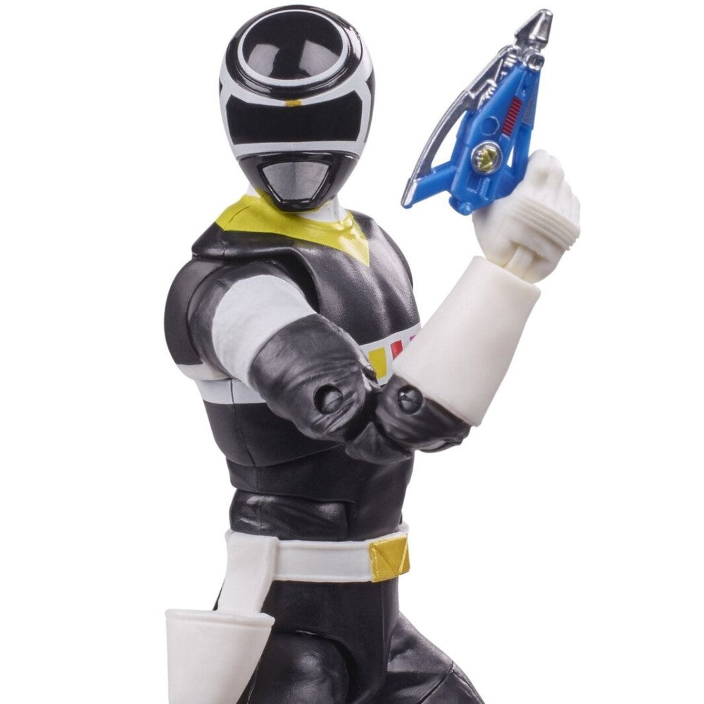 Figura In Space Black Ranger - Power Rangers Lightning Collection Hasbro