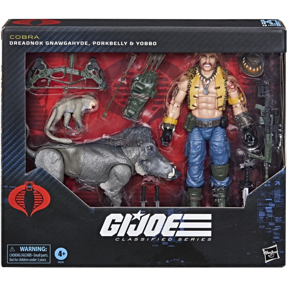 Figura Dreadnok Gnawgahyde, porkbelly & yobbo - Gi Joe Classified Series Hasbro