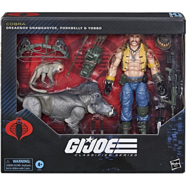 Figura Dreadnok Gnawgahyde, porkbelly & yobbo - Gi Joe Classified