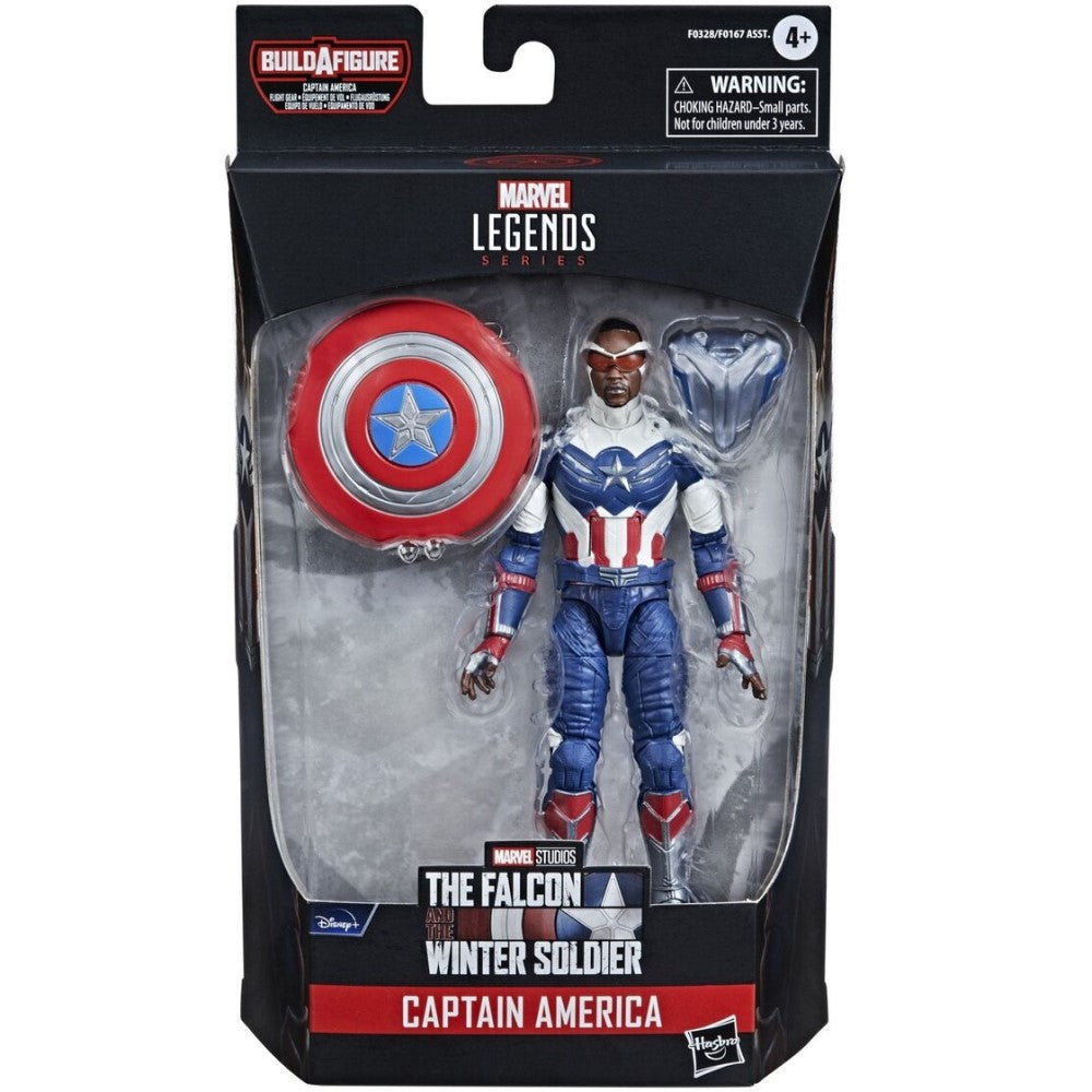 Figura Capitan America - The Falcon And The Winter Soldier Baf Flight Gear Marvel Legends Hasbro