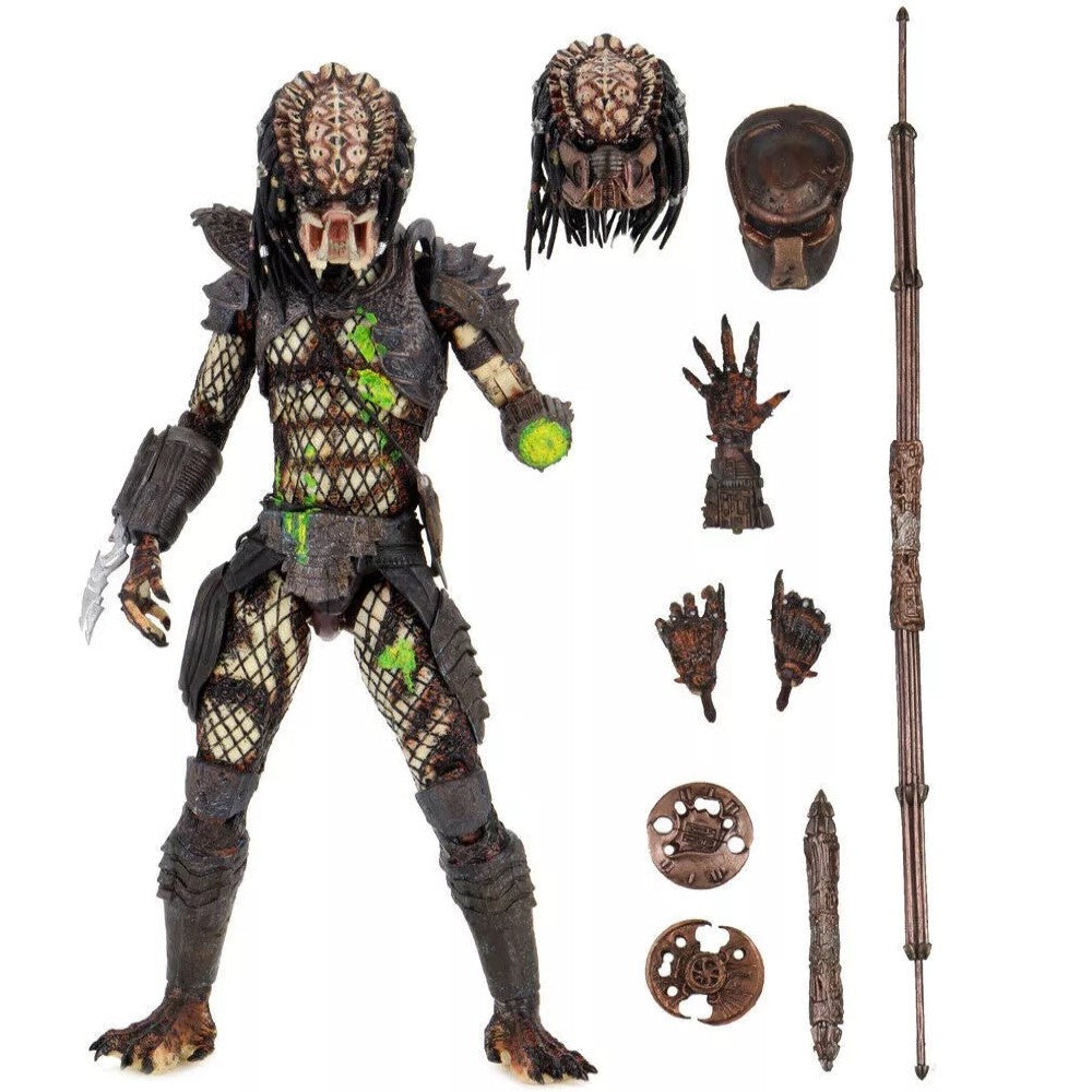 Figura Battle Damage City Hunter Ultimates - Predator 2 Neca