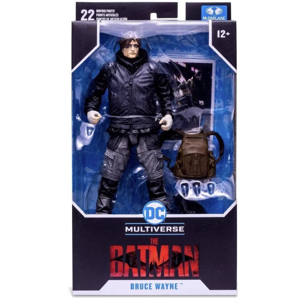 Figura Bruce Wayne Unmasked - The Batman Dc Multiverse Mcfarlane