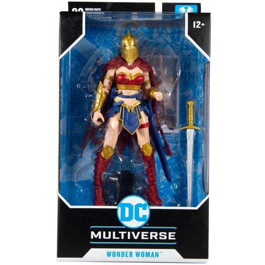 Figura Wonder Woman With Helmet Of Fate Dc Multiverse Mcfarlane