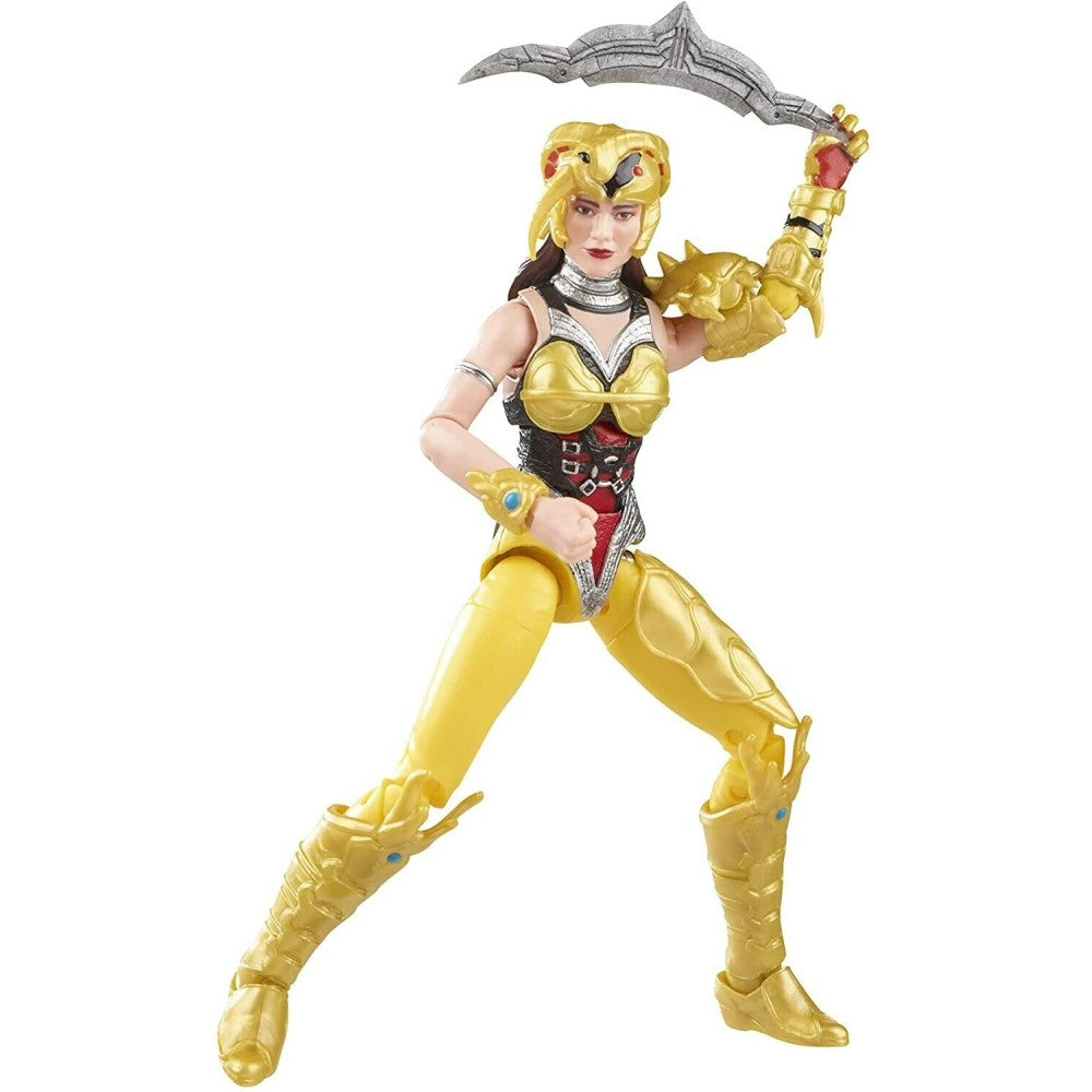 Figura Mighty Morphin Yellow Ranger & Mighty Morphin Scorpina - Power Rangers Lightning Collection Hasbro