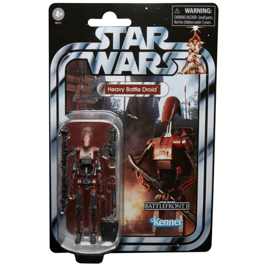 Figura Heavy Battle Droid - Star Wars Battlefront II Vintage Collection Hasbro