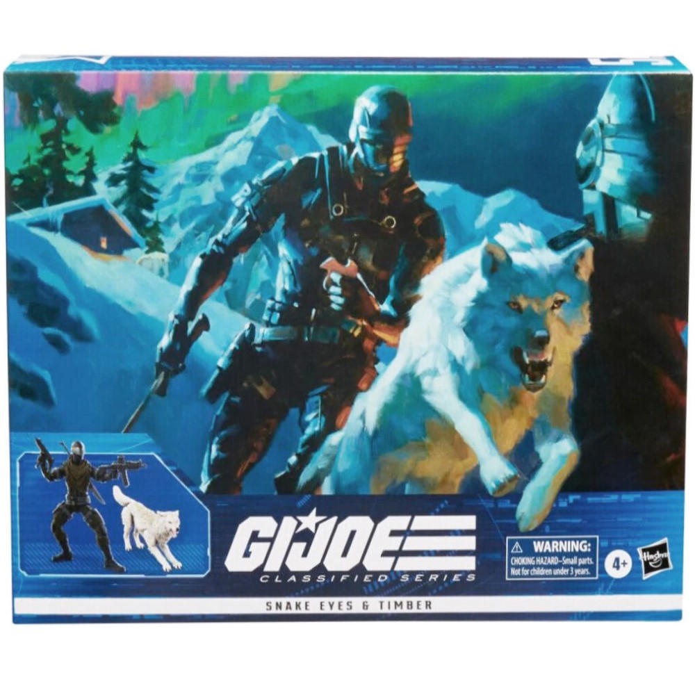 Figura Snake Eyes & Timber - Gi Joe Classified Series Hasbro