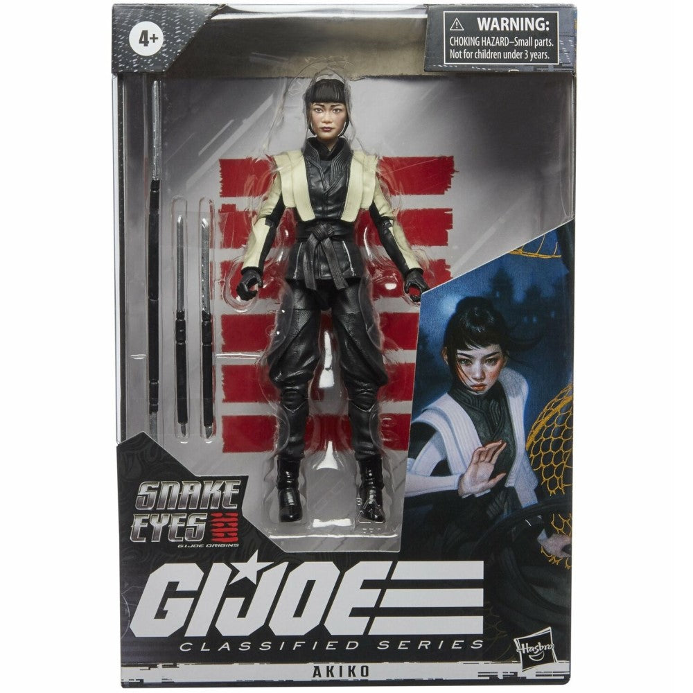 Figura Akiko - Snake Eyes: Gi Joe origins Gi Joe Classified Series Hasbro