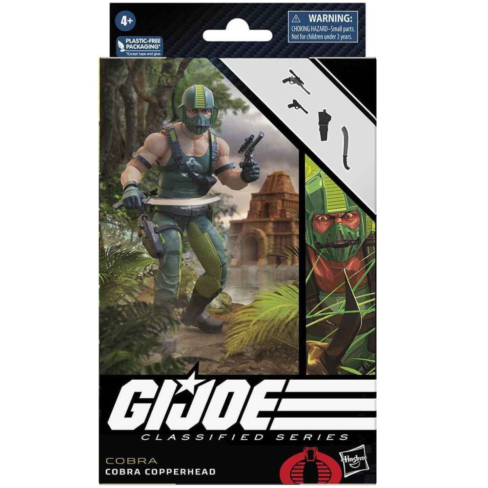 Figura Cobra Copperhead - Gi Joe Classified Series Hasbro