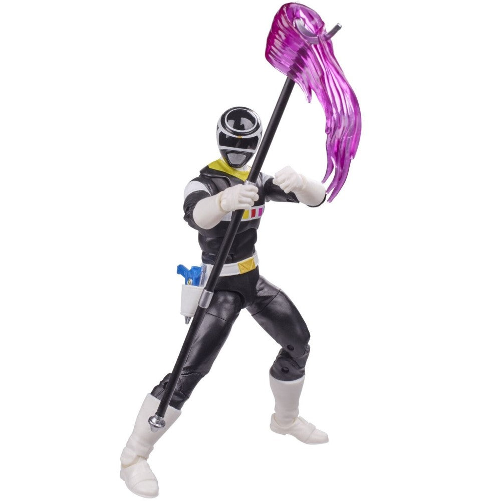 Figura In Space Black Ranger - Power Rangers Lightning Collection Hasbro