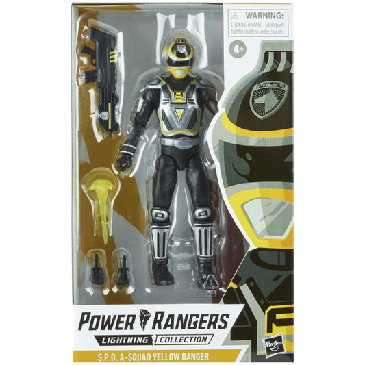 Figura S.P.D Squad Yellow Ranger - Power Ranger Lightning Collection Hasbro