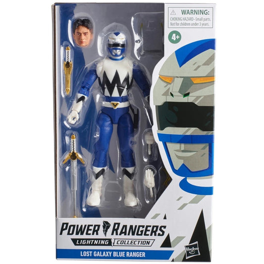 Figura Lost Galaxy Blue Ranger - Power Ranger Lightning Collection Hasbro