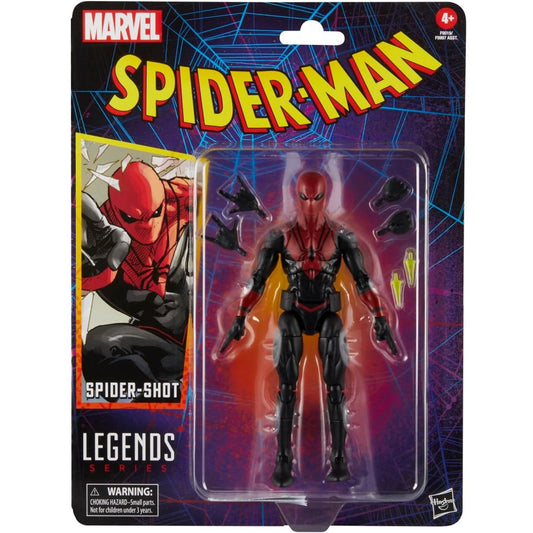 Figura Spider Shot - Spiderman Marvel Retro Hasbro