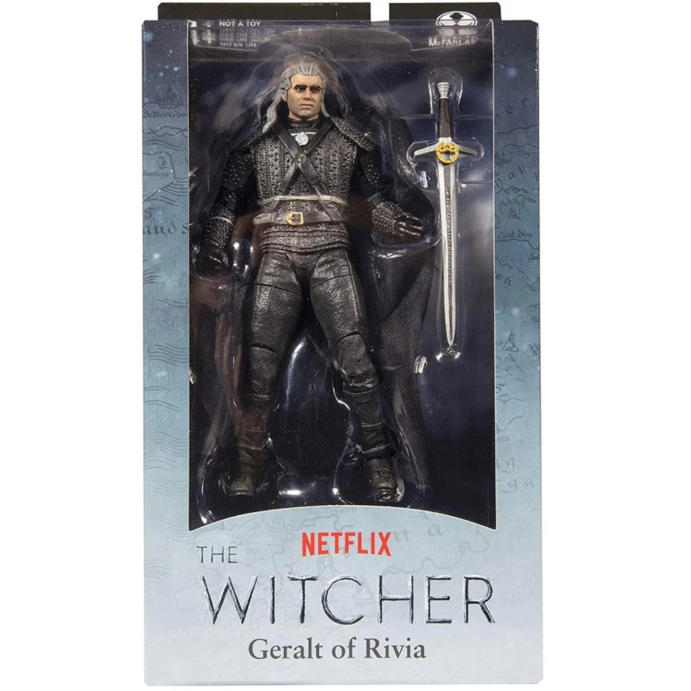 Figura Geralt Of Rivia - Netflix The Witcher Mcfarlane