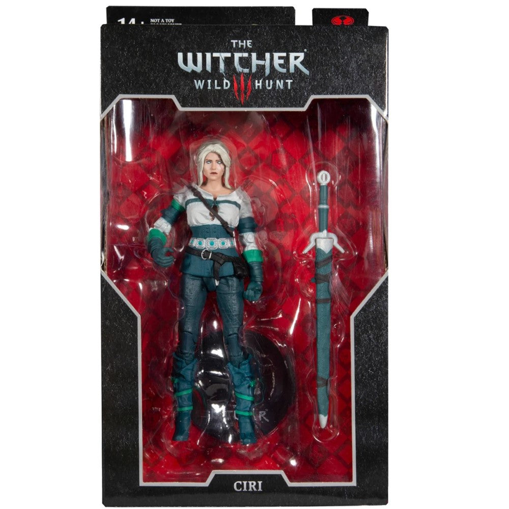 Figura Ciri - The Witcher Wild Hunt Mcfarlane