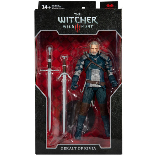 Figura Geralt Of Rivia - The Witcher Wild Hunt Mcfarlane