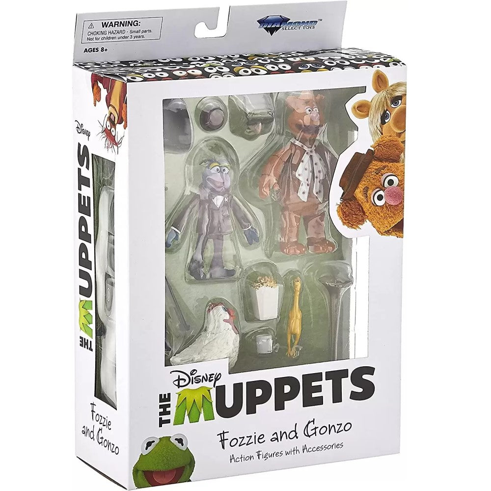 Figuras De Fozzie And Gonzo - The Muppets Select Toys