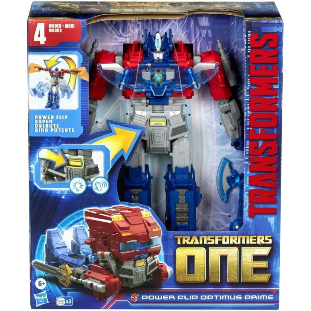 Transformers Power Flip Optimus Prime - Transformers One Hasbro