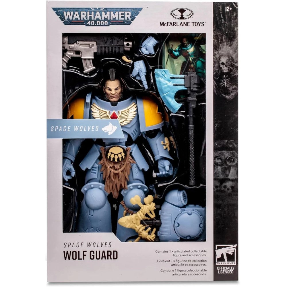 Figura Space Wolves Wolf Guard - Wahammer 40,000 Mcfarlane