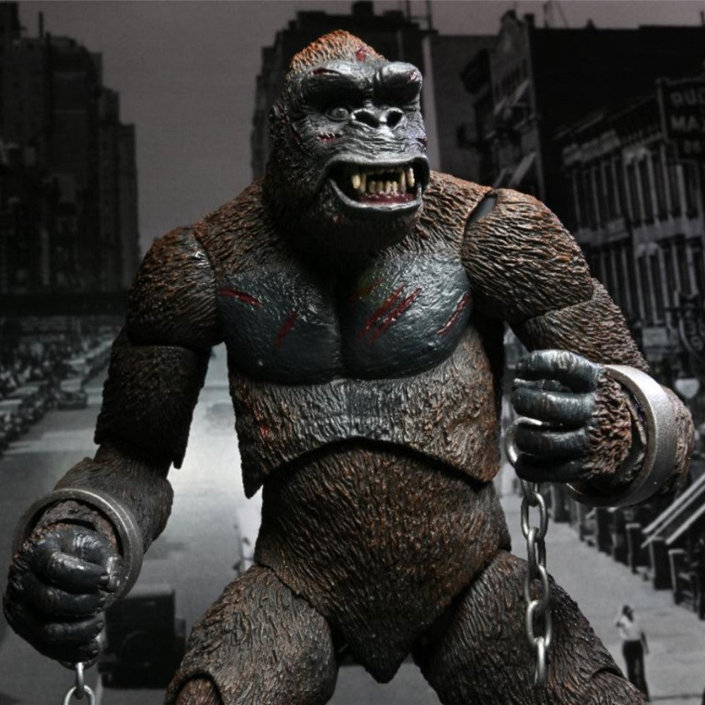 Figura King Kong Jungla De Concreto Ultimate - King Kong Neca