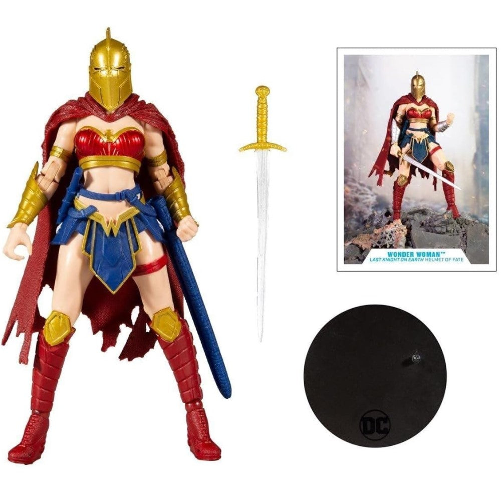 Figura Wonder Woman With Helmet Of Fate Dc Multiverse Mcfarlane